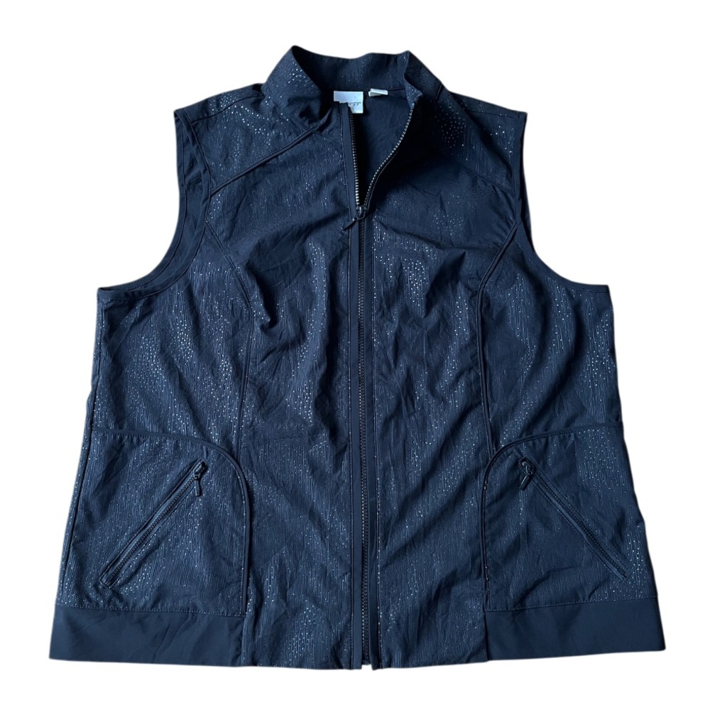 🌟3/$25 🌟ZENERGY Women's Black Sleeveless Vest
